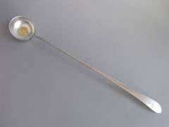 Antique A rare George III Punch Ladle, of unusual length, made by Alexander Henderson.