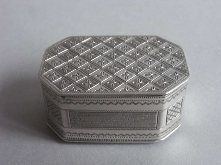 English A fine George III Pocket Nutmeg Grater made in London in1806