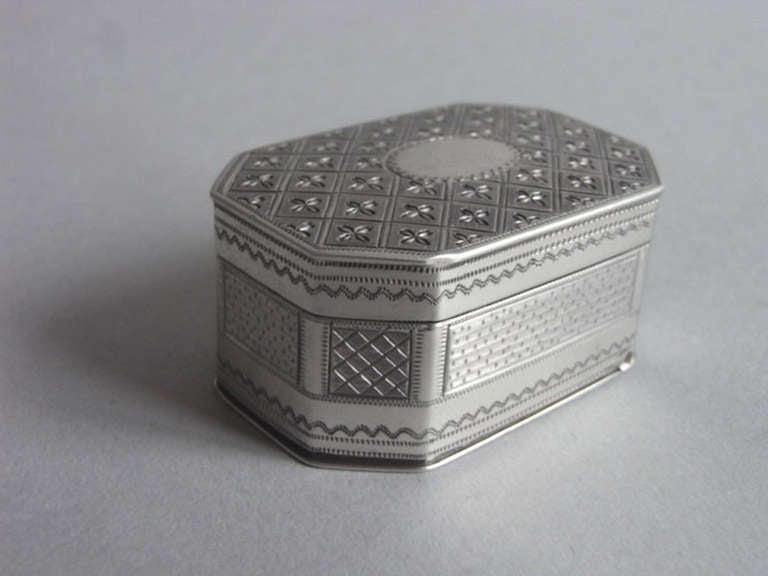 19th Century A fine George III Pocket Nutmeg Grater made in London in1806