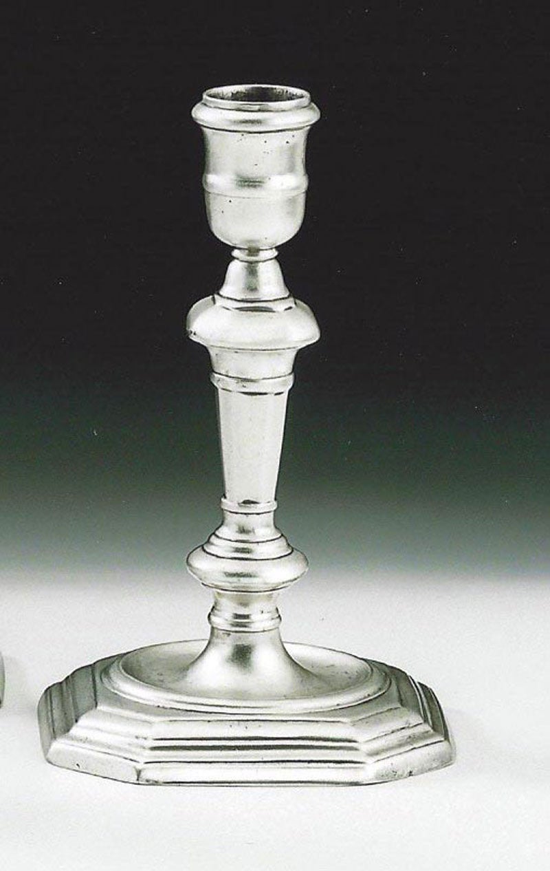 Set of Four George II Cast Candlesticks made by David Green