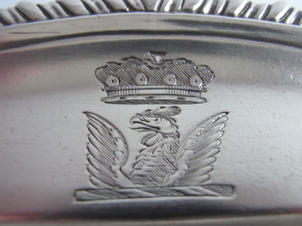 English Paul Storr Exceptionally Fine George IV Serving Dish