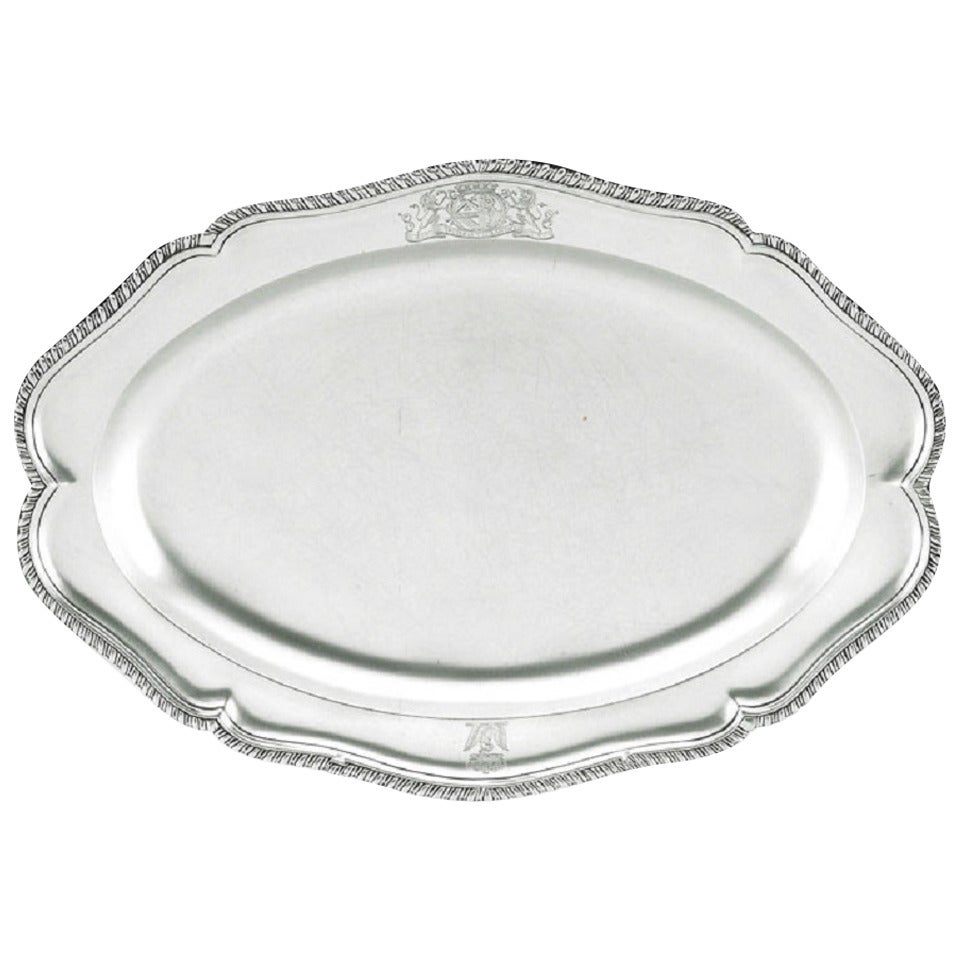 Paul Storr Exceptionally Fine George IV Serving Dish