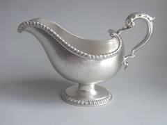 George III Cast Sauceboat made in London in 1763 by John Swift.