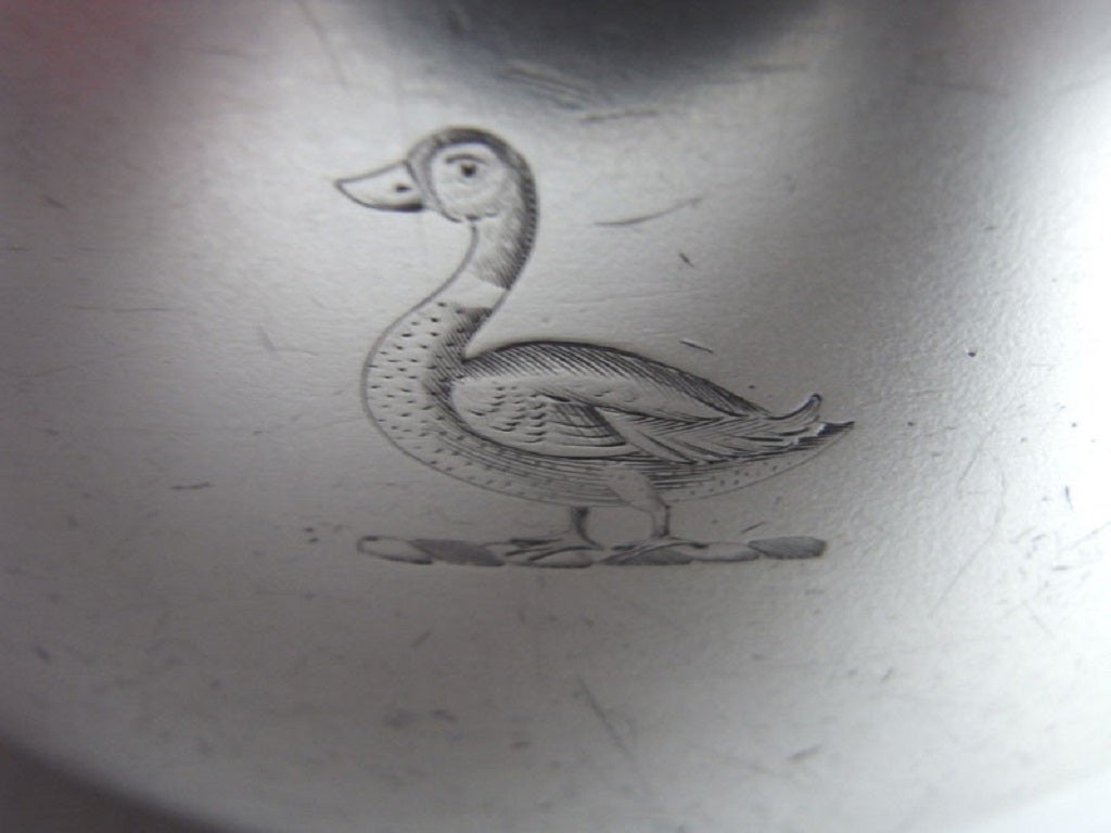 A rare Souffle Dish made by the Crown Jewellers, Robert Garrard.