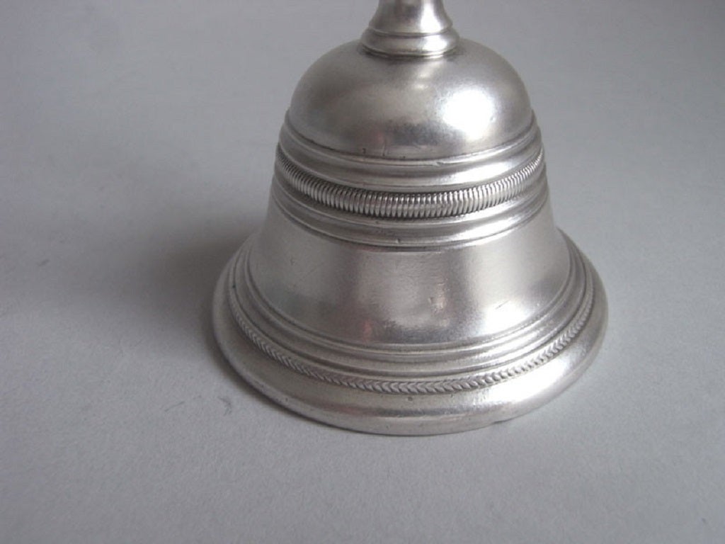 A very fine George III cast Table Bell made by Thomas Robinson I.