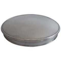 Antique George I Snuff Box, Maker's Mark of IS with a Swan Below