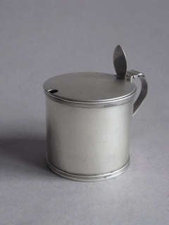 A George III Mustard Pot made in London in 1790 by Henry Chawner.