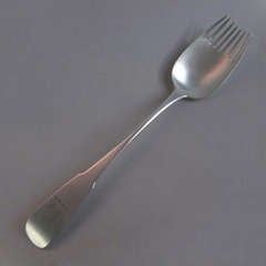 Antique A George III Serving Fork