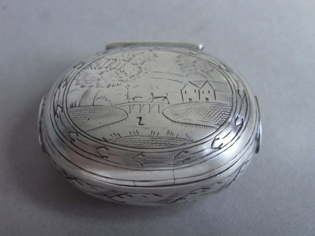 A William III "Squeezie" Spice Box
