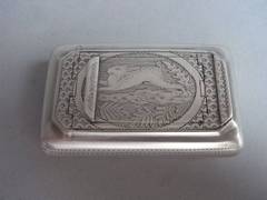 A very rare George III Double Snuff Box