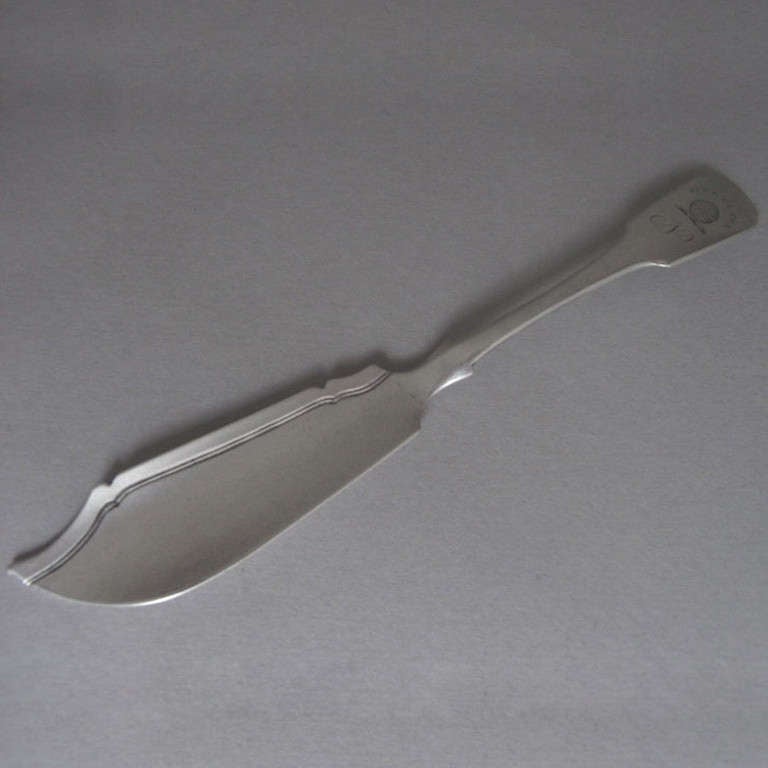 A rare George III Butter Knife, Dundee, circa 1820, Alexander Cameron