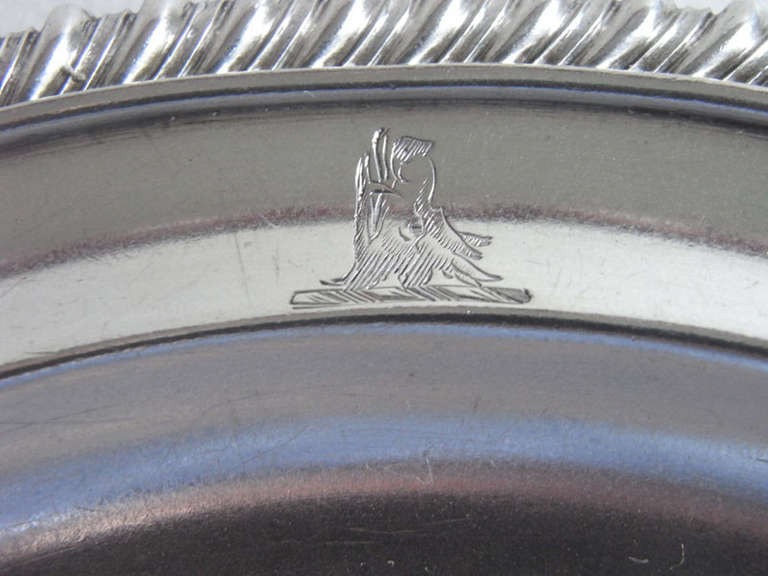 A George IV Butter Dish made in London by Samuel Dutton in 1827