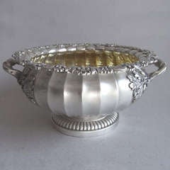 A George IV two handled Bowl made in London by John Bridge in 1824