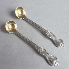 A pair of Cream Ladles made in London in 1841 by William Eaton