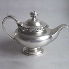 An unusual George IV Teapot, Edinburgh, 1829, George Paton