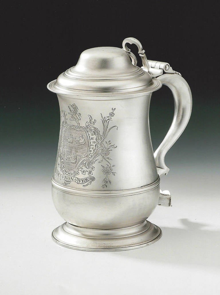 Very Fine George II Tankard