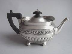 A very rare George III Bachelor Teapot