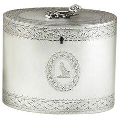 Fine George III Tea Caddy