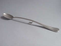 Vintage A rare beaded hook back Spoon made in London in 1932 by Arthur & Frank Parsons.
