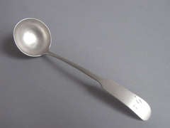 A George III Toddy Ladle made in Edinburgh in 1809 by Alexander Spence.