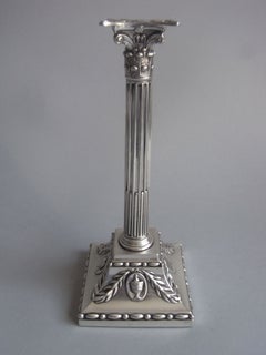 An unusual George III Neo Classical Taperstick made in London in 1778