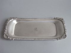 A George III Snuffer or Pen Tray made in London in 1812 by Emes & Barnard