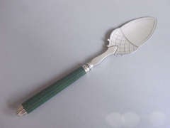 A rare George III Butter Spade made in London in 1798 by Abstainando King