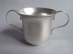 A George II Porringer made in London in 1758 by Robert Albin Cox