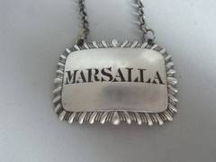 A George IV Wine Label made in London