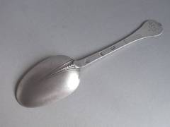 A very fine William & Mary Trefid Spoon made by EH Crowned