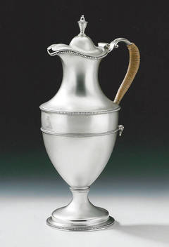 A very fine George III Water/Wine Ewer made in London in 1778 by Charles Wright