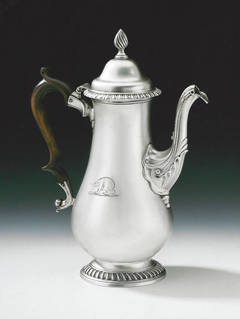 A fine George III Coffee Pot made by John Jobson & James Hetherington.