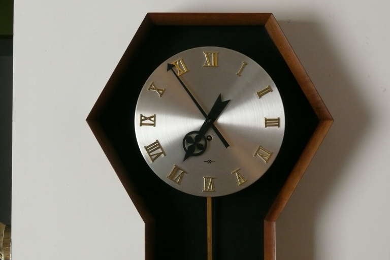 Mid-Century Modern George Nelson for Howard Miller Pendulum Wall Clock