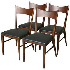 Set of Four Paul McCobb for Calvin Bowtie Dining Chairs