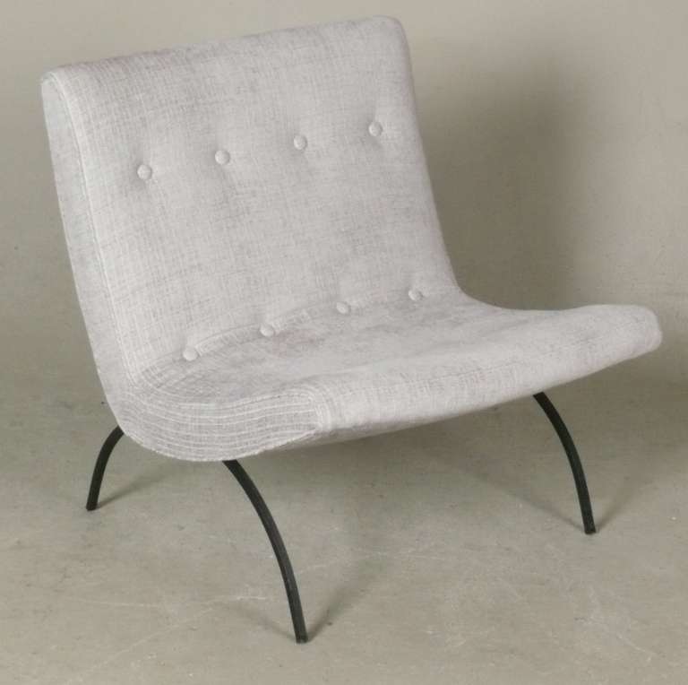 Mid-Century Modern 1960's Scoop Lounge Chair by Milo Baughman