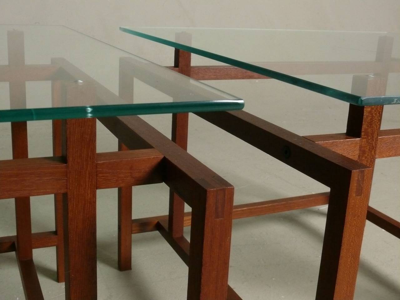 Pair of Teak Side Tables by Henning Norgaard for Komfort - SALE $1400 1