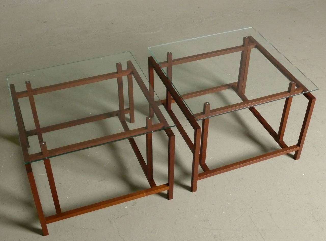 Pair of Teak Side Tables by Henning Norgaard for Komfort - SALE $1400 3