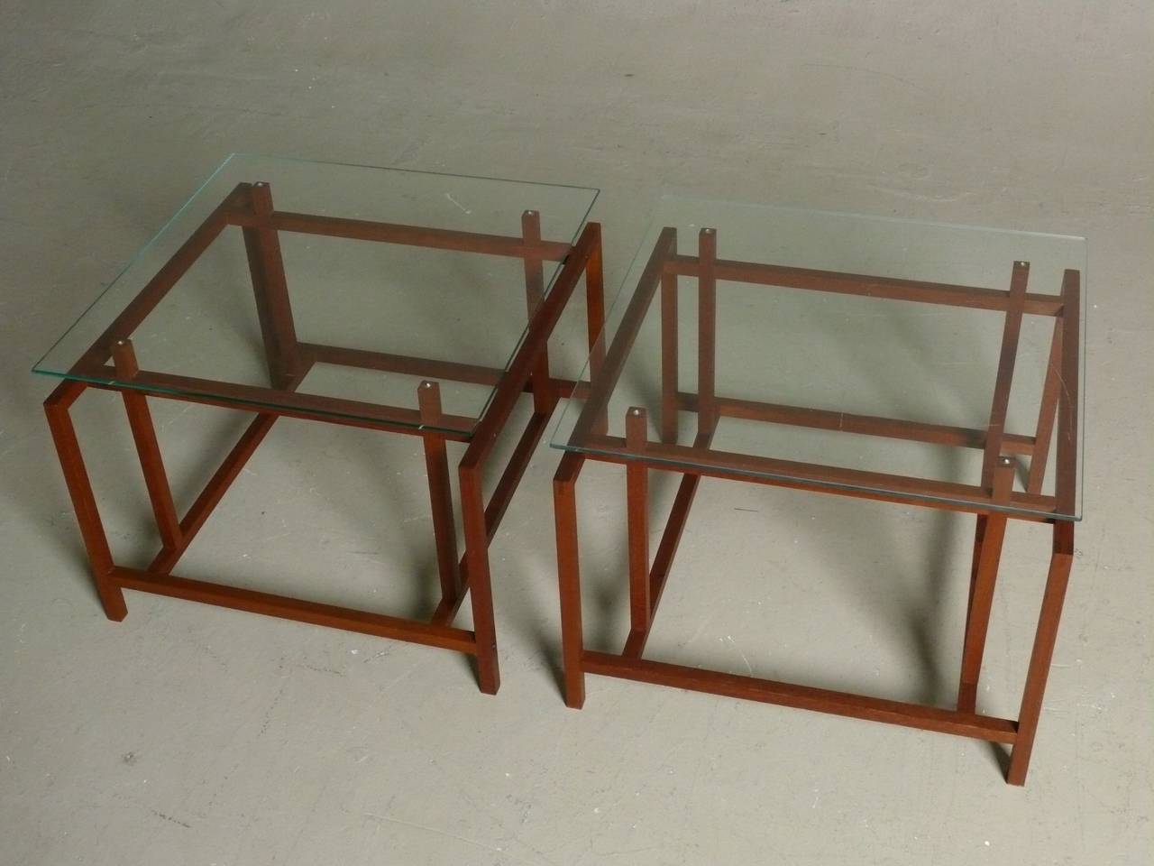 Pair of Teak Side Tables by Henning Norgaard for Komfort - SALE $1400 4