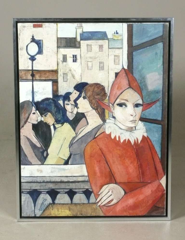 1960s Painting by Charles Levier