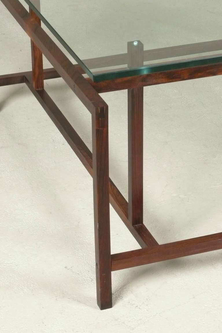 Danish Rosewood Cocktail / Coffee Table by Henning Norgaard for Komfort Denmark