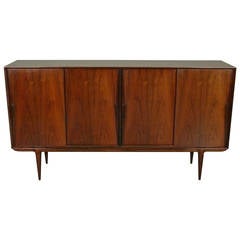 Danish Rosewood Credenza by Omann Jun Model 19, Mid-Century Modern