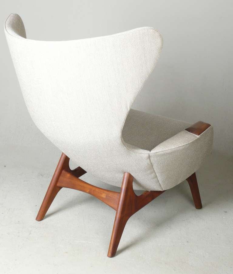 Adrian Pearsall for Craft Associates Modern Wingback Chair 1