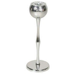 Erwine and Estelle Laverne Chrome Standing Ashtray/Container
