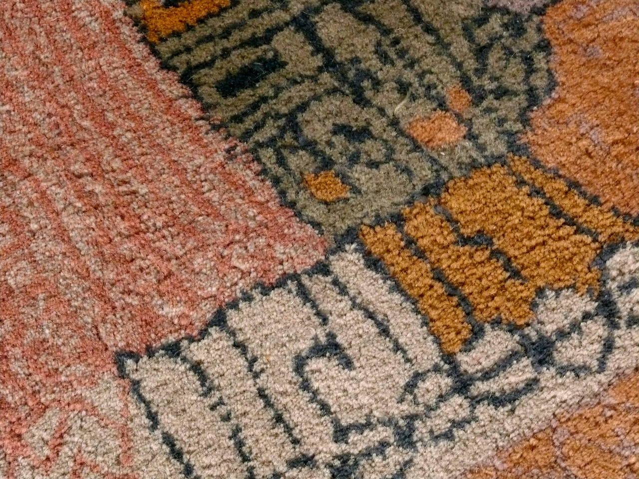 Late 20th Century Wool Rug for Paul Klee Collection by Ege