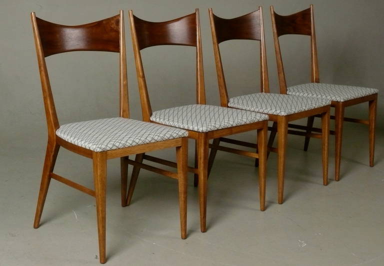 American Set of Paul McCobb for Calvin Dining Side Chairs