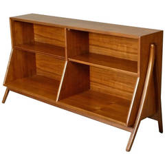 Walnut Bookcase by Kipp Stewart