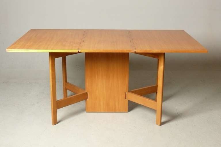George Nelson for Heman Miller Drop Leaf Dining Table In Good Condition In Atlanta, GA