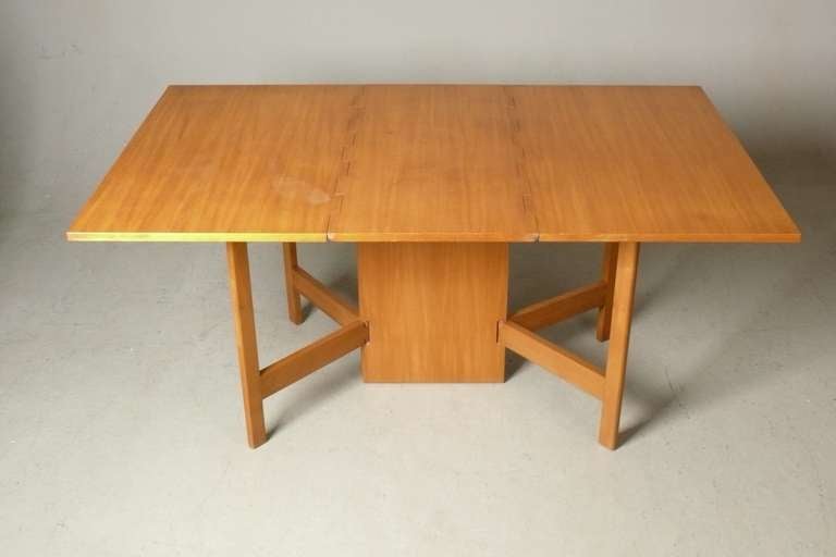 Mid-20th Century George Nelson for Heman Miller Drop Leaf Dining Table