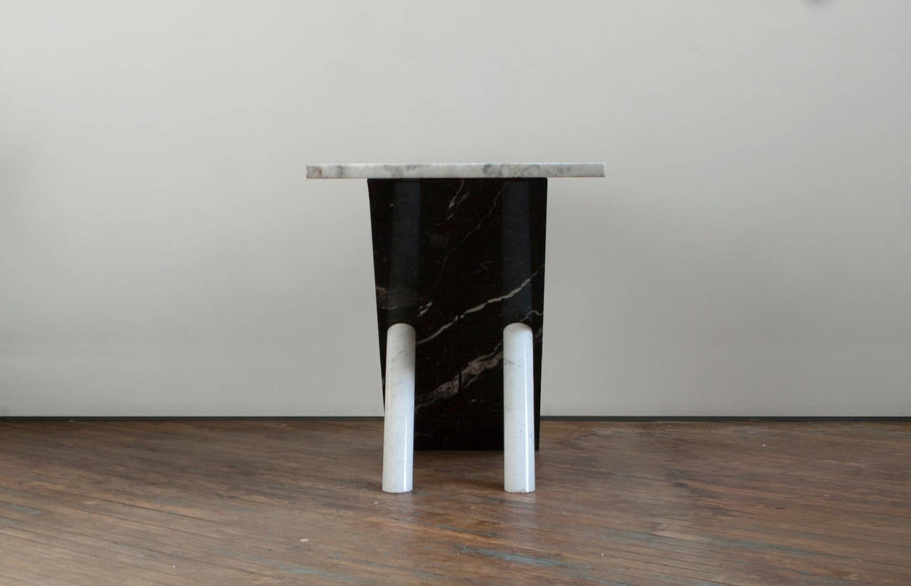 Late 20th Century Italian Marble Console Table