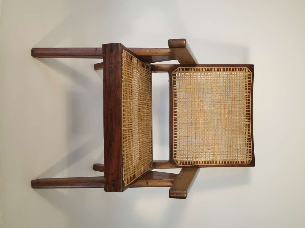 Mid-Century Modern Pierre Jeanneret Easy Armchair, Pair
